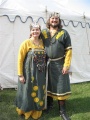 Drogo and Ithuna's Stepping Down Embroidery. Made by Kolfinna, the actual garb construction was done by Matlens Litovka and trim by Meliora Deverel, 2008